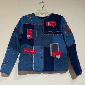 Koret City Blues | Vintage Patchwork Denim Jacket size S